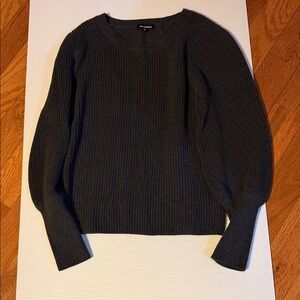 525 AMERICA Dark Gray Crew Neck Sweater